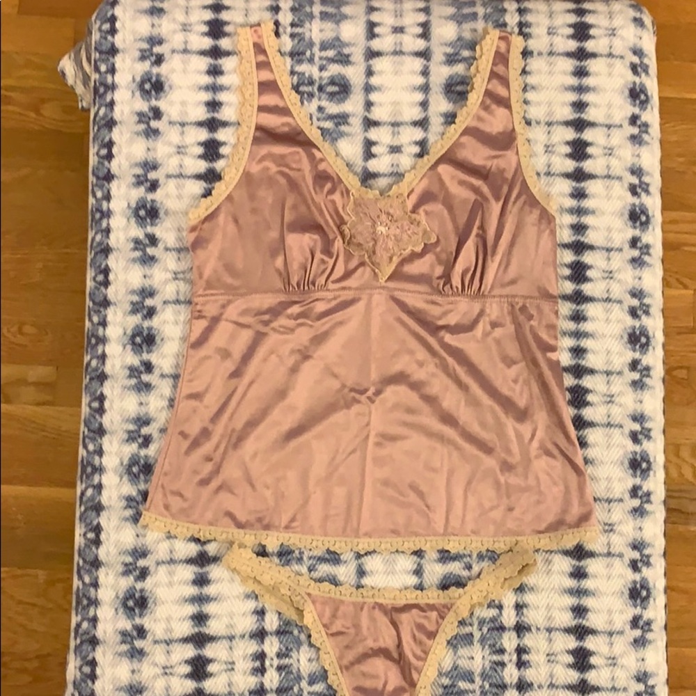 Arianne camisole set with matching thong